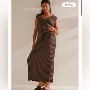 free people veda sweater set